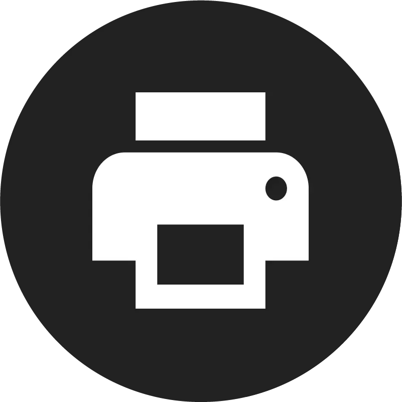 Print Share Button