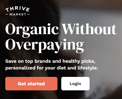 Thrive Market - Risparmia sulle migliori marche e sulle scelte salutari, personalizzate per la tua dieta e il tuo stile di vita.