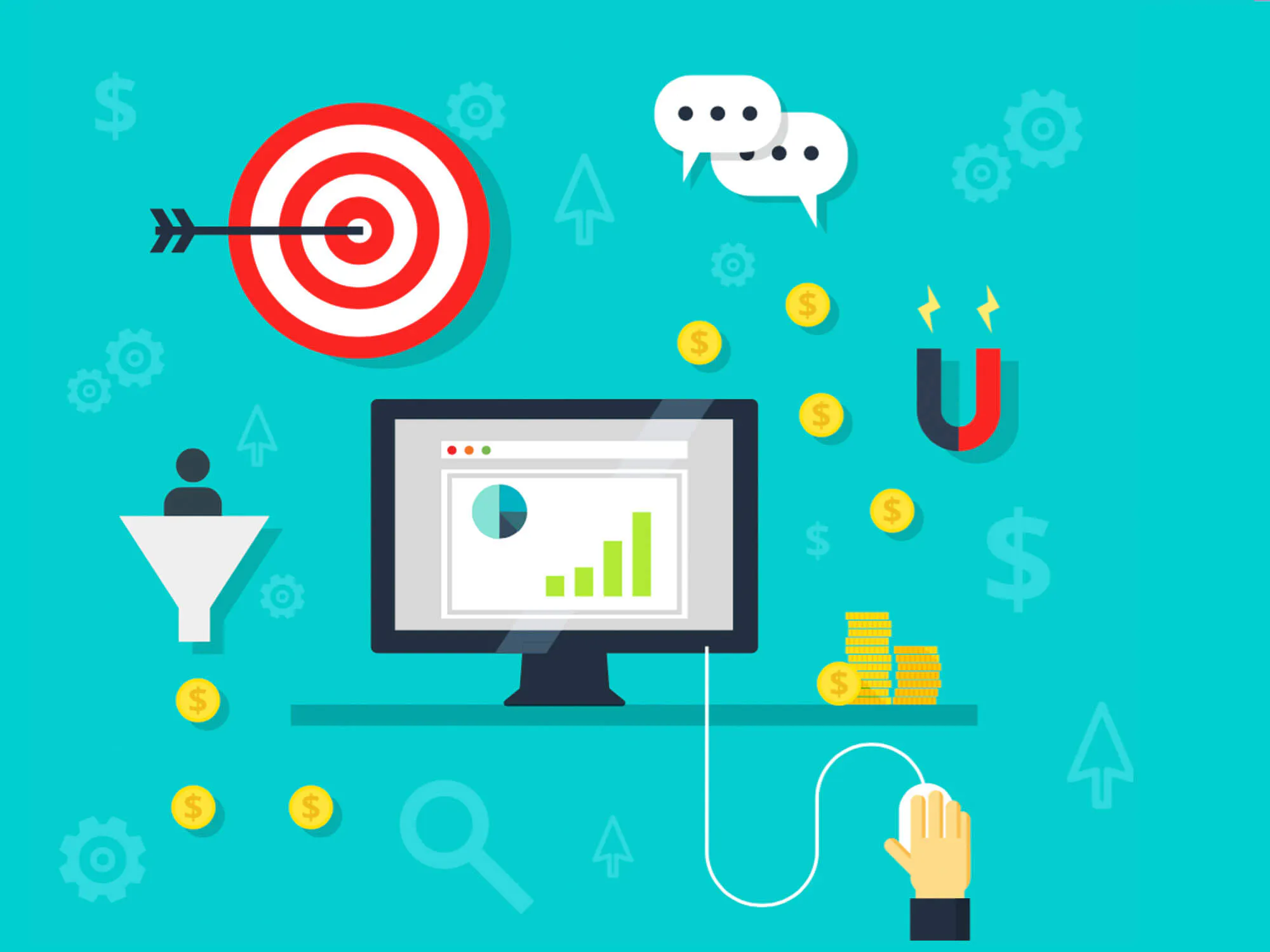 Informe de tráfico de Google Analytics