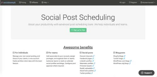 SocialOomph