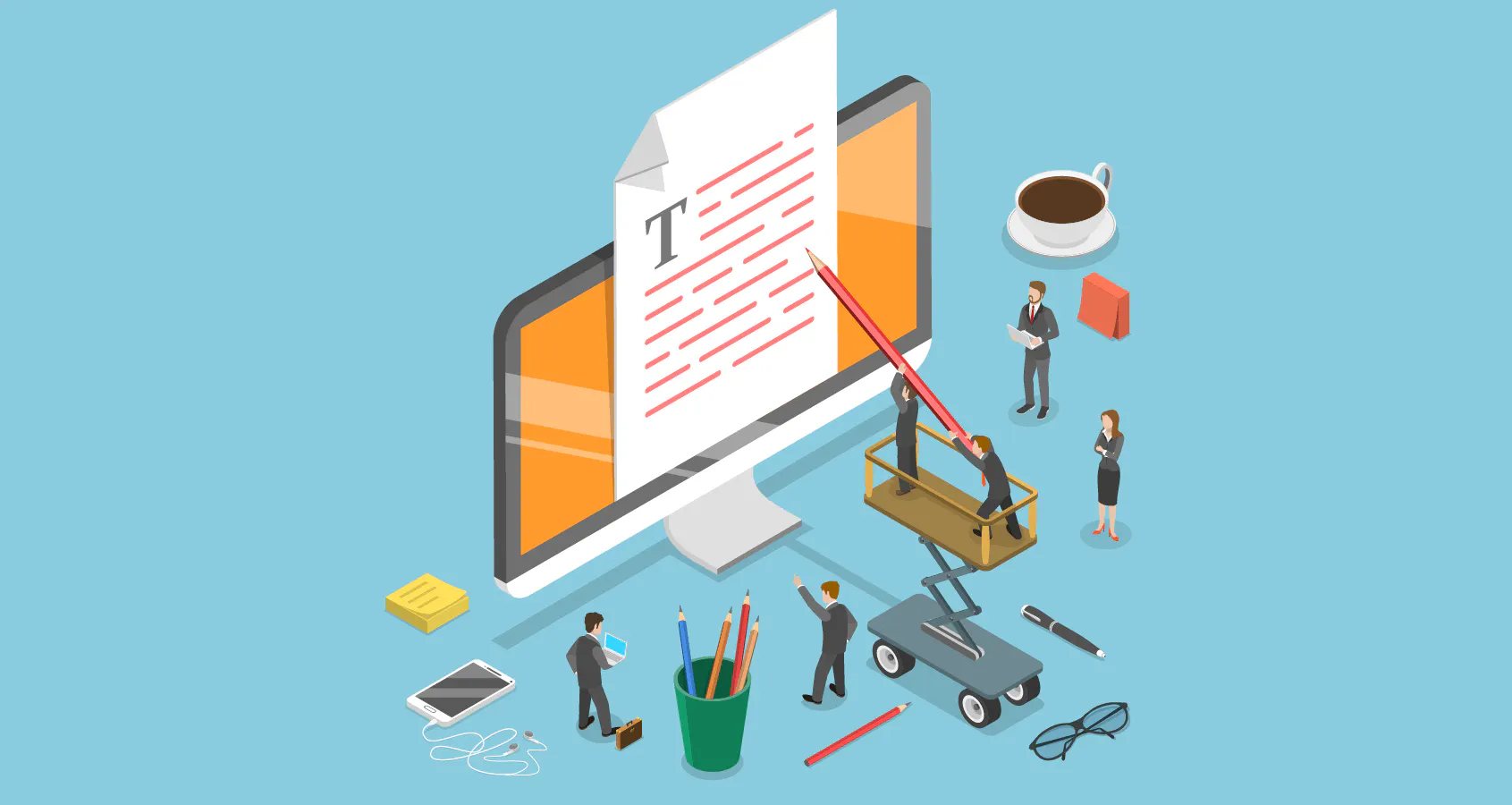 Creación del contenido del blog convertido