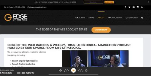 Melhores Podcasts de Mídias Sociais: EDGE da Web
