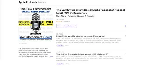 Melhores Podcasts de Mídias Sociais: O Podcast das Mídias Sociais da Polícia