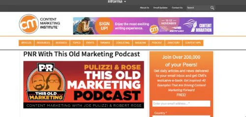 Melhores Podcasts de Mídias Sociais: Este Antigo Marketing