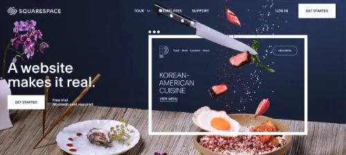 Las mejores plataformas de blogs: Squarespace