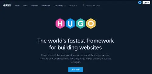 Las mejores plataformas de blogs: Hugo