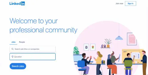 Las mejores plataformas de blogs: Linkedin