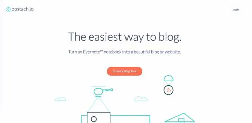 Las mejores plataformas de blogs: Postach.io