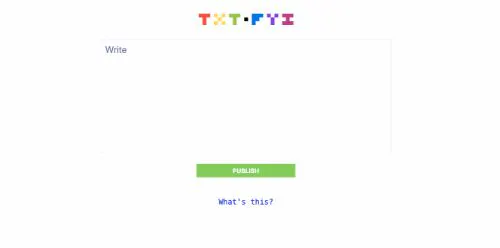 Mejores Plataformas de Blogging: txt.fyi