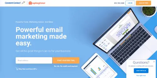 I migliori servizi e software di email marketing: Contatto costante