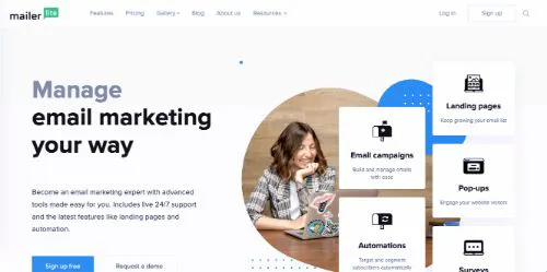 I migliori servizi e software di email marketing: MailerLite