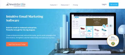 I migliori servizi e software di email marketing: Newsletter2Go