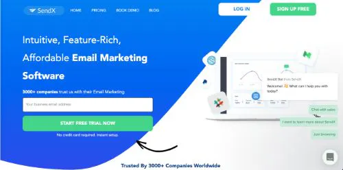 I migliori servizi e software di email marketing: SendX