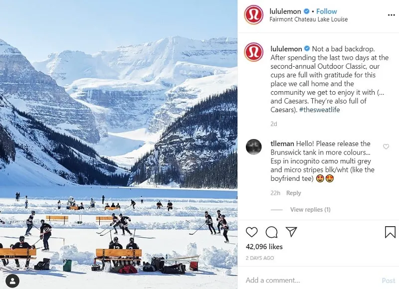 Melhor hora para postar no Instagram for Likes - Lululemon