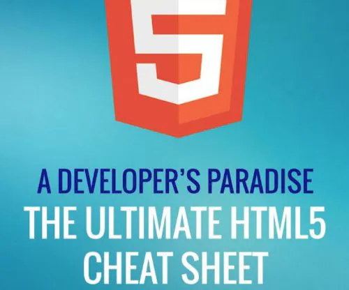 爆炸時 部落格 - HTML5 備忘單 (PDF)