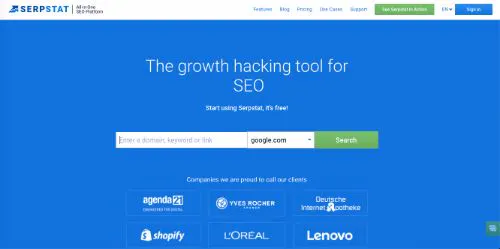 Beste Backlink-Tracker: Serpstat