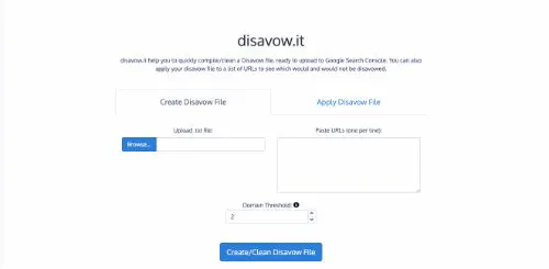 最佳SEO工具:Disavow.it