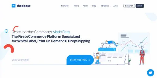 Las mejores plataformas de comercio electrónico: ShopBase