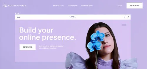 Las mejores plataformas de comercio electrónico: Squarespace