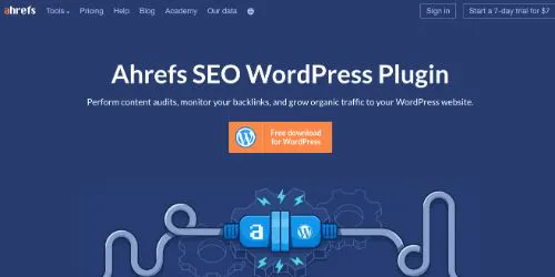 Las mejores herramientas gratuitas de SEO: Ahrefs SEO WordPress Plugin