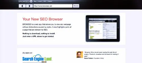 Las mejores herramientas gratuitas de SEO: Browseo