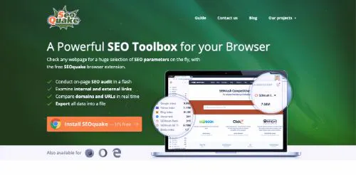 Las mejores herramientas gratuitas de SEO: SEOQuake