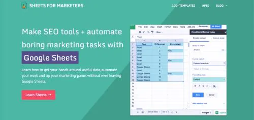 Las mejores herramientas gratuitas de SEO: Hojas para vendedores