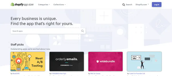 Comment trouver les meilleurs plugins Shopify - Shopify App Store