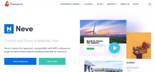 I migliori temi del commercio elettronico WordPress: Neve