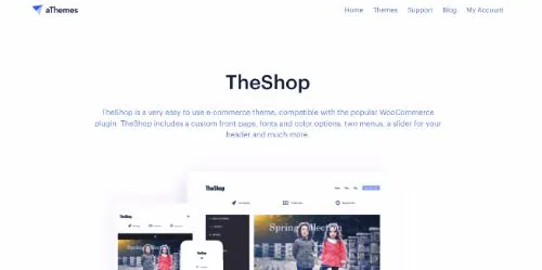 I migliori temi del commercio elettronico WordPress: TheShop
