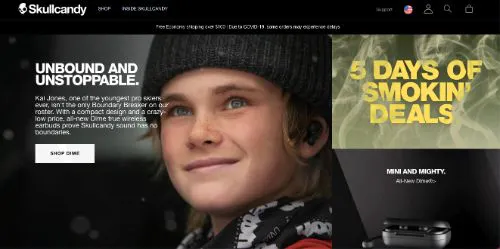 Abbinare un popup a piè di pagina con il tuo colore di sfondo (Skullcandy)