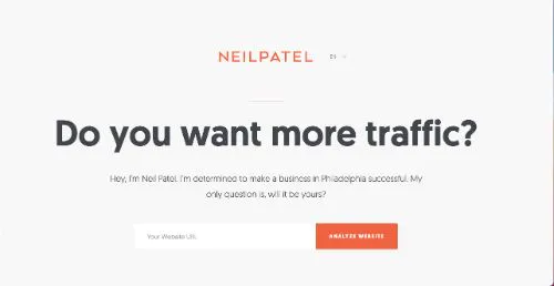 Presentare una domanda con scelte multiple (Neil Patel)