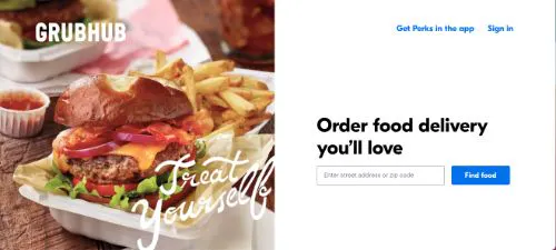 Offrire consegna gratuita per i nuovi clienti (Grubhub)