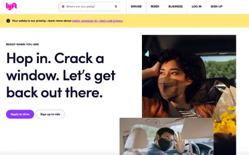 Exemplo de chamada à acção