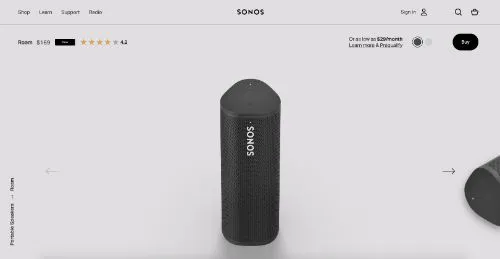 Sonos chamam à acção exemplo