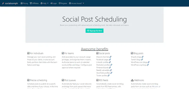 SocialOomph