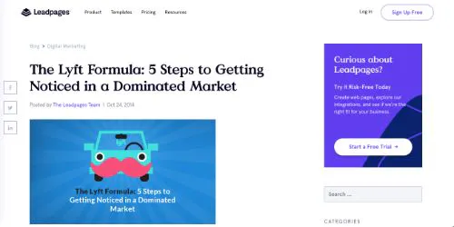 Leadpages (Lyft)