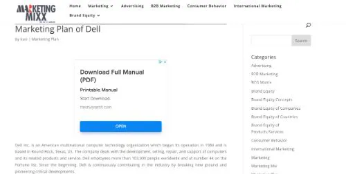 Marketing Mixx (Dell)