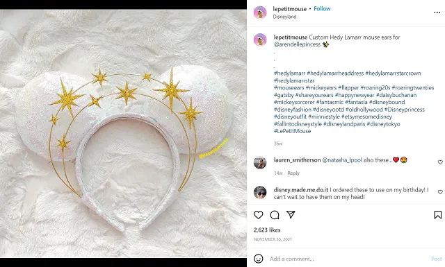 @lepetitmouse screenshot da Instagram