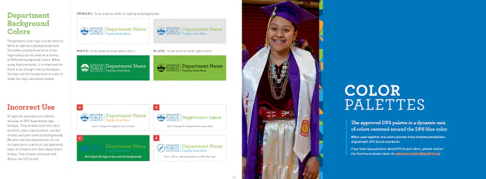 Denver Public Schools brand guidelines