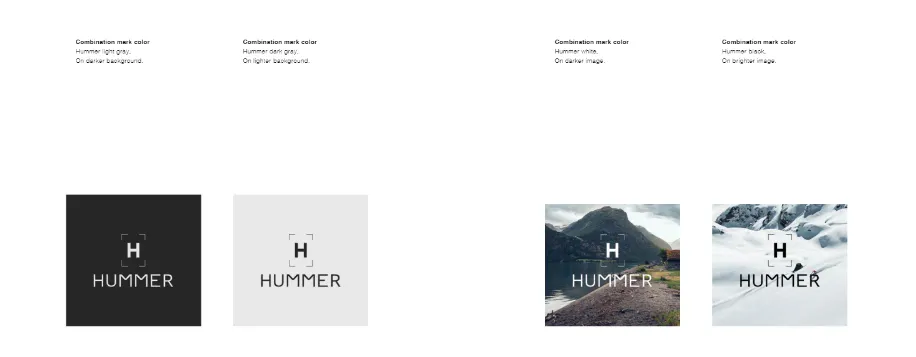 Hummer brand guidelines