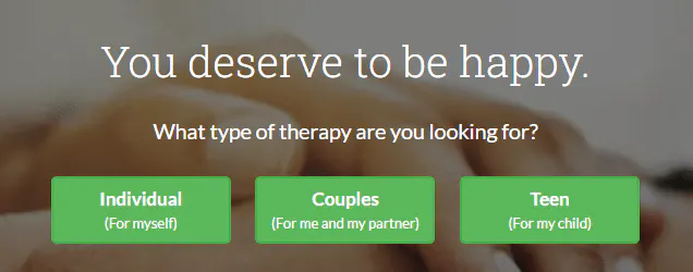 Betterhelp - Meritate di essere felici.