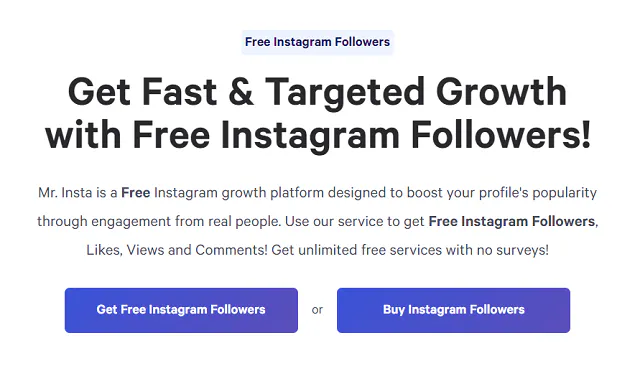Mr. Insta